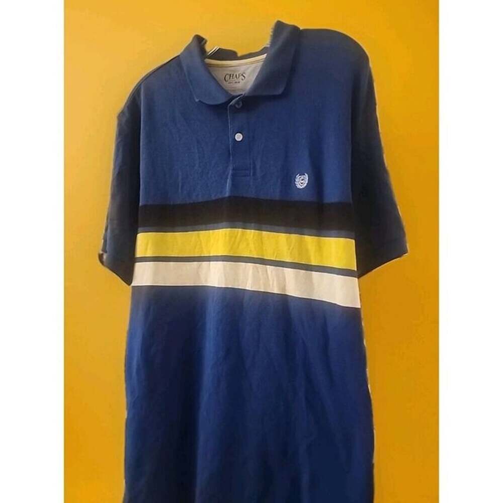 Chaps Mens XL Everyday Performance Polo Ultimate Temp Control Performance CR50